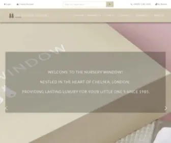 Nurserywindow.co.uk(Retailer of Moses Baskets) Screenshot