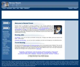 Nurses-Forum.com(Nursing jobs) Screenshot