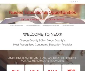 Nursesed.net(Our facility) Screenshot