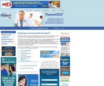 Nursesusa.org(Nurses) Screenshot