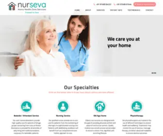 Nurseva.in(Home Health Care Services in Bangalore) Screenshot