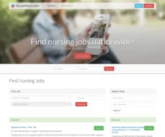 Nursing-Jobs.us(Find Travel Nursing Jobs) Screenshot