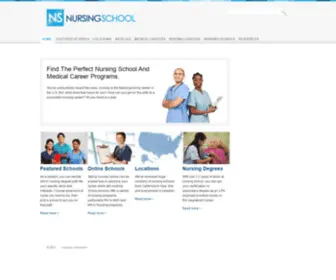 Nursing-School.org(Nursing Schools) Screenshot