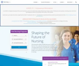 Nursing.org(Nursing Programs) Screenshot