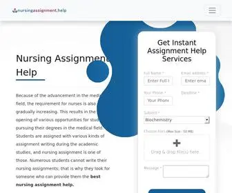 Nursingassignment.help(Nursing Assignment Help) Screenshot