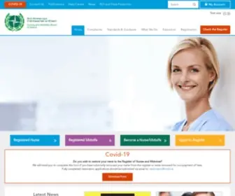 Nursingboard.ie(Protecting patients and other members of the public) Screenshot