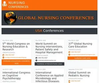 Nursingconference.com(Nursing Conferences) Screenshot
