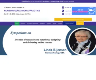 Nursingcongress.org(Nursing Congress 2022. Call for Global Nursing Conference 2022 Abstract Submission) Screenshot