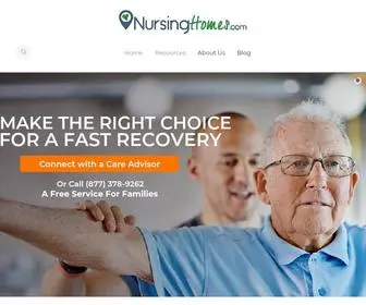 Nursinghomes.com(Free Nursing Homes Directory) Screenshot
