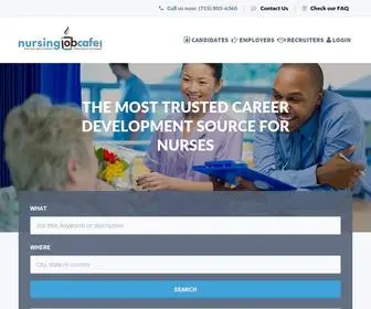 Nursingjobcafe.com(Nursing Jobs) Screenshot