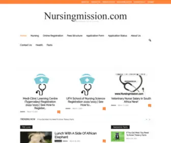 Nursingmission.com(Nursing Mission) Screenshot