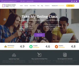 Nursingpaperhub.com(Professional Academic Writing Services) Screenshot