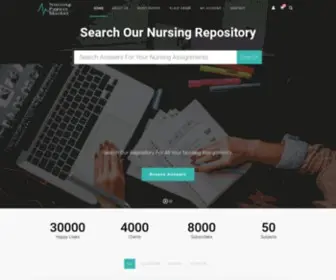 Nursingpapersmarket.com(Nursing Paper Writing Service at $12/page) Screenshot