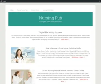 Nursingpub.com(Nursing Stories) Screenshot