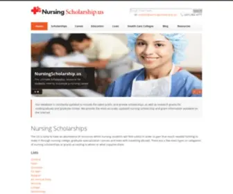 Nursingscholarship.us(List of 2018 Nursing Scholarships) Screenshot