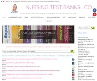 Nursingtestbanks.co(Nursing test bank) Screenshot