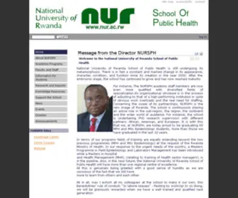 Nursph.org(Message from the Director NURSPH) Screenshot