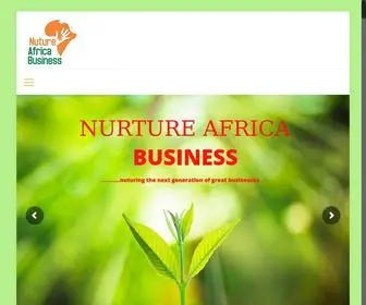 Nurtureafricang.com(Business world) Screenshot