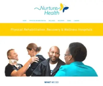 Nurturehealth.net(Nurture Health Physical Rehabilitation) Screenshot