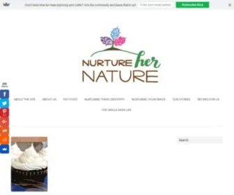 Nurturehernature.com(Pine cone craft) Screenshot