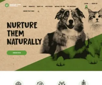 Nurturethemnaturally.co.uk(100% NUTRITIOUS) Screenshot