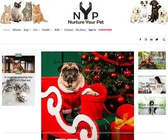 Nurtureyourpet.com(Nurture Your Pet) Screenshot