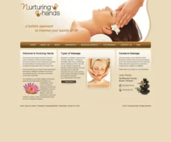 Nurturinghands.com.au(Nurturing Hands Canberra Massage Therapists) Screenshot