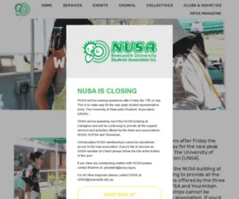 Nusa.org.au(NUSA) Screenshot