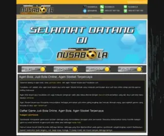 Nusabola.com(Nusabola) Screenshot