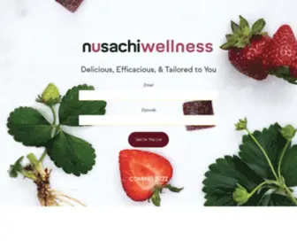 Nusachiwellness.com(NuSachi Wellness) Screenshot