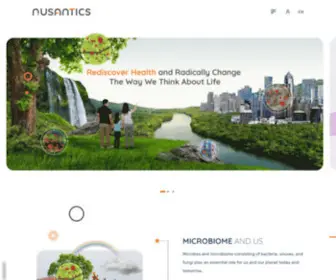 Nusantics.com(Nusantara Genetics) Screenshot