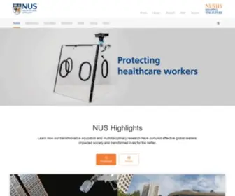 Nus.edu Screenshot