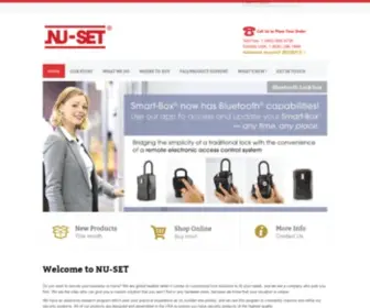 Nuset.com(NuSet Security & Locks) Screenshot