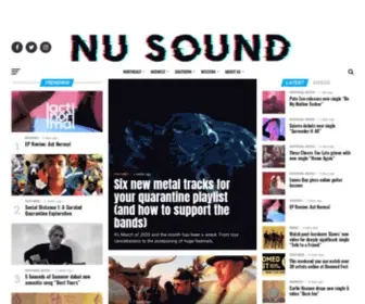 Nusoundonline.com(Number One Plug For Music News) Screenshot