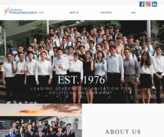 Nuspa.org(NUS Students' Political Association) Screenshot