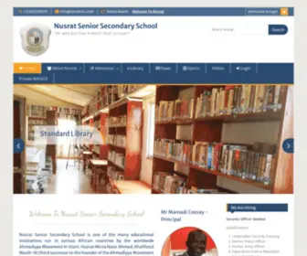 Nusratsss.com(Nusrat Senior Secondary School) Screenshot