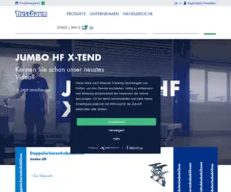 Nussbaum-Group.de(Hebebühnen Kfz) Screenshot