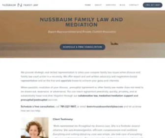 Nussbaumfamilylaw.com(NUSSBAUM FAMILY LAW) Screenshot