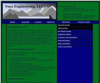 Nussengineering.com(Nuss Engineering) Screenshot