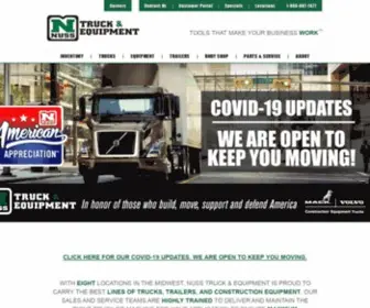 Nussgrp.com(Nuss Truck & Equipment) Screenshot