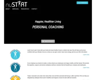 Nustarthealth.com(Personal Coaching) Screenshot