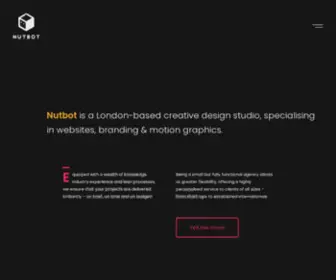 Nutbot.co.uk(Web Design) Screenshot