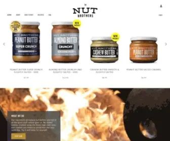 Nutbrothers.co.nz(Natural Peanut Butter & Almond Butter) Screenshot