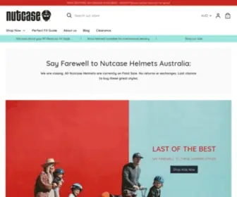 Nutcasehelmets.com.au(I Love My Brain (A division of Eureka Brands)) Screenshot