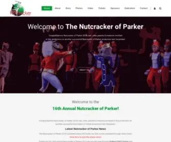 Nutcrackerofparker.com(Nutcracker of Parker) Screenshot