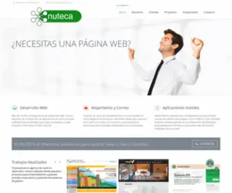 Nuteca.com(Desarrollo y servicios web en PHP) Screenshot