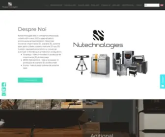 Nutechnologies.ro(Echipamente industriale inovative) Screenshot