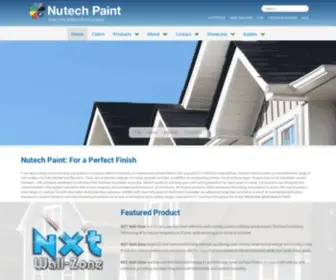 Nutechpaints.com(Nutech Paint USA) Screenshot