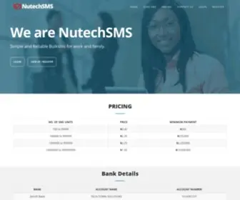 Nutechsms.com(Country Blocked) Screenshot