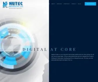 Nutecinfotech.com(Nutec Infotech) Screenshot